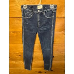 McGuire Newton Skinny Women's Jeans Dark Wash 28 Stretch Anke Grazer Made in USA